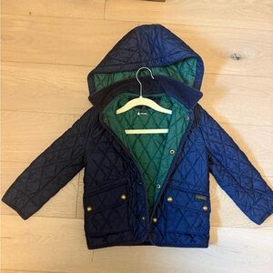 Polo by Ralph Lauren Black Quilted Kids Jacket